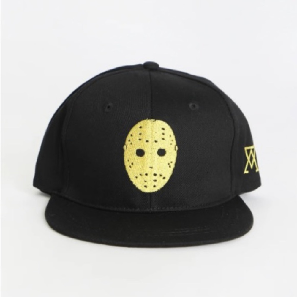 Kids Jason Friday the 13th black trucker hat
